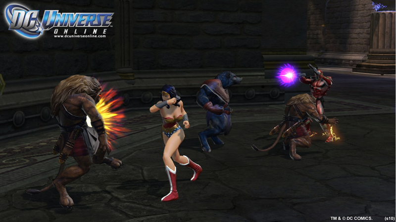 Illustration for article titled Wonder Woman Is Looking Fine In DC Universe Online
